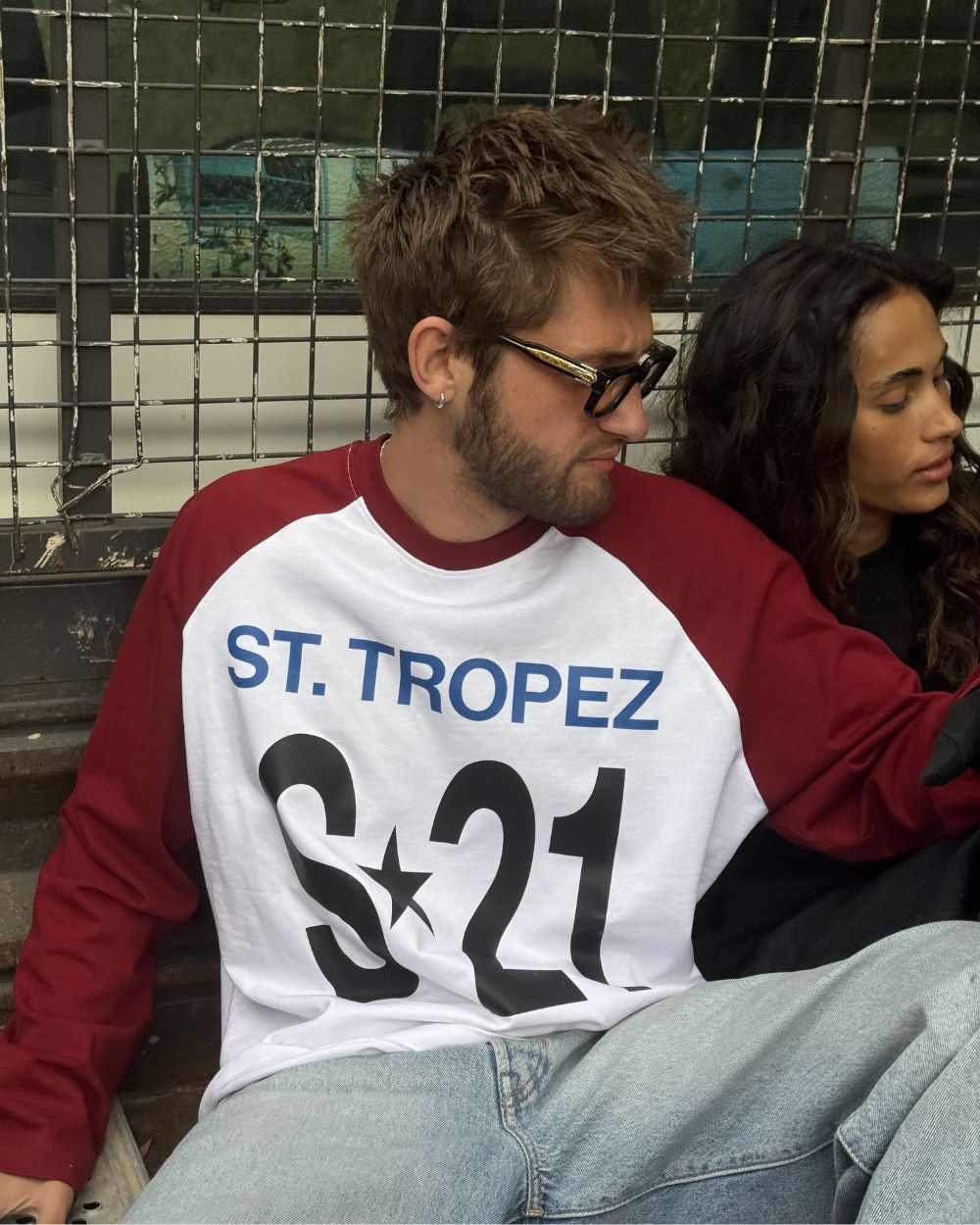 St. Tropez Raglan Longsleeve Bordeaux